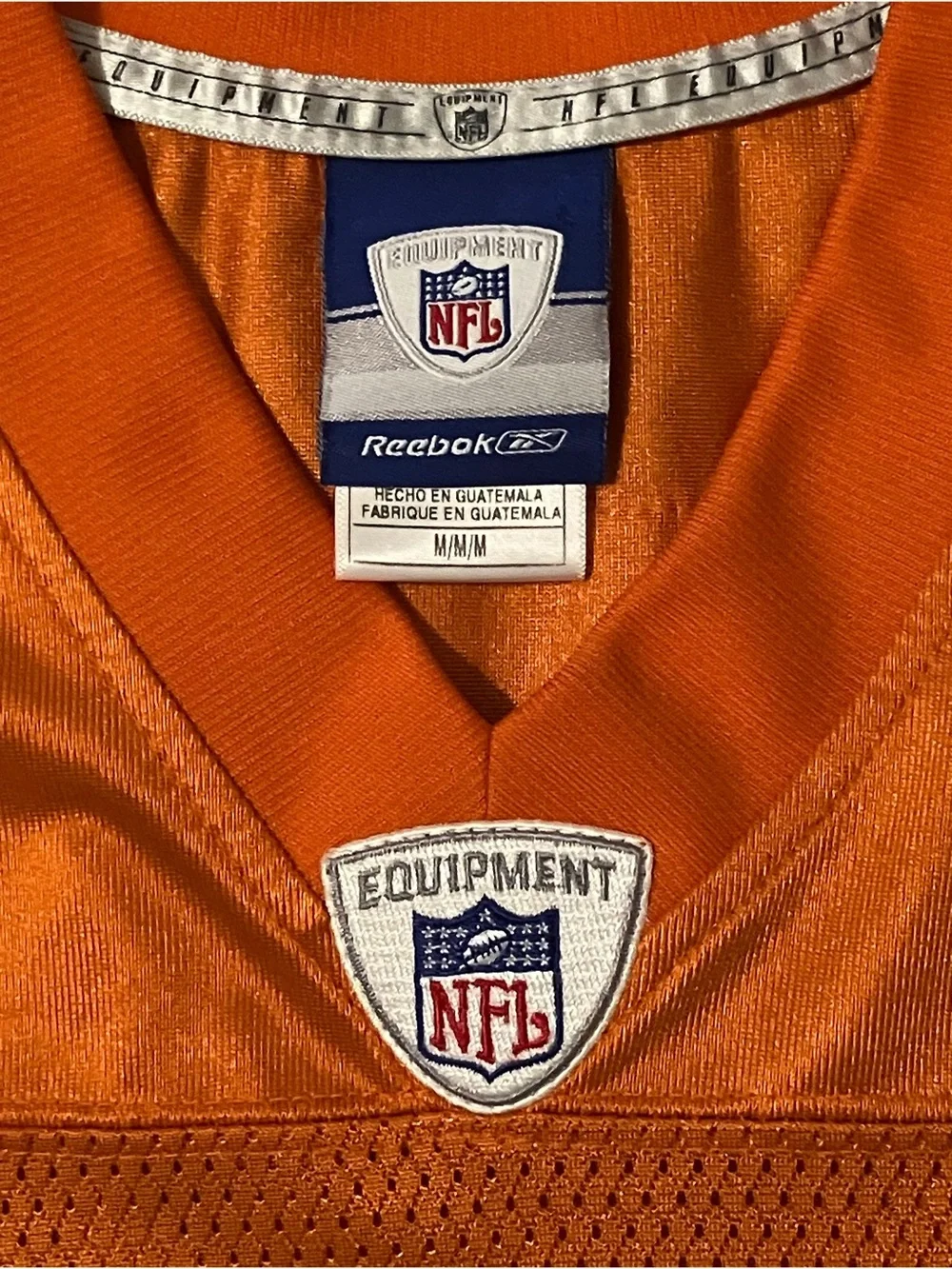 Devin Hester Vintage Y2K Chicago Bears Reebok Orange NFL Jersey Men’s Medium